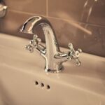 Roca Carmen Twin Lever Basin Mixer Tap
