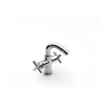 Roca Loft Bidet Mixer with Pop Up Waste Chrome