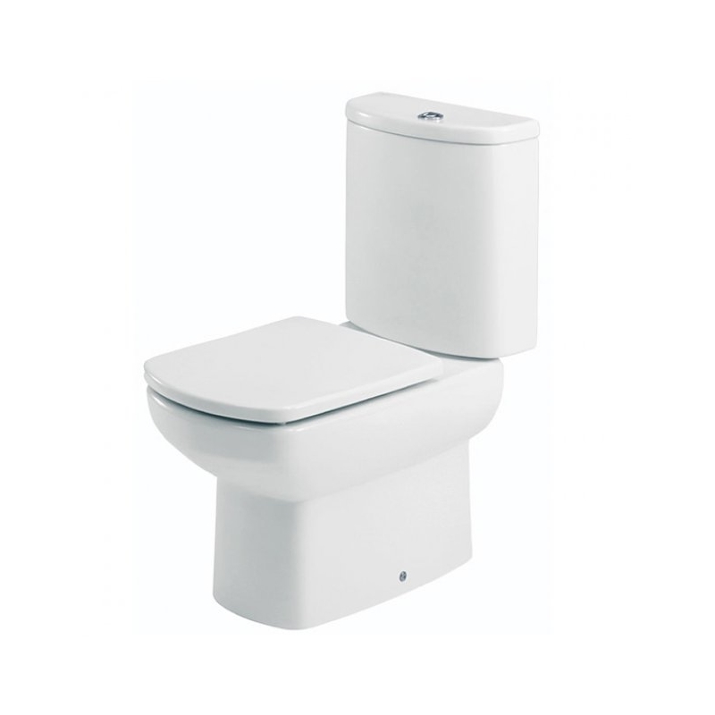 Roca Senso Toilet with Dual Flush Push Button Cistern & Soft Close Seat