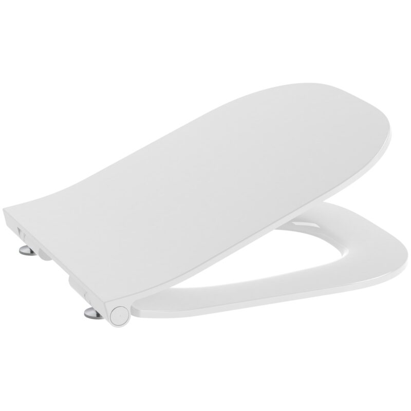 Roca The Gap Square Compact Toilet Seat & Cover
