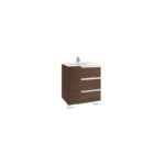 Roca Victoria-N Unik 600mm 3 Drawer Unit & Basin Grey