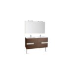 Roca Victoria-N Pack 1200mm Basin Unit, Mirror & Light White