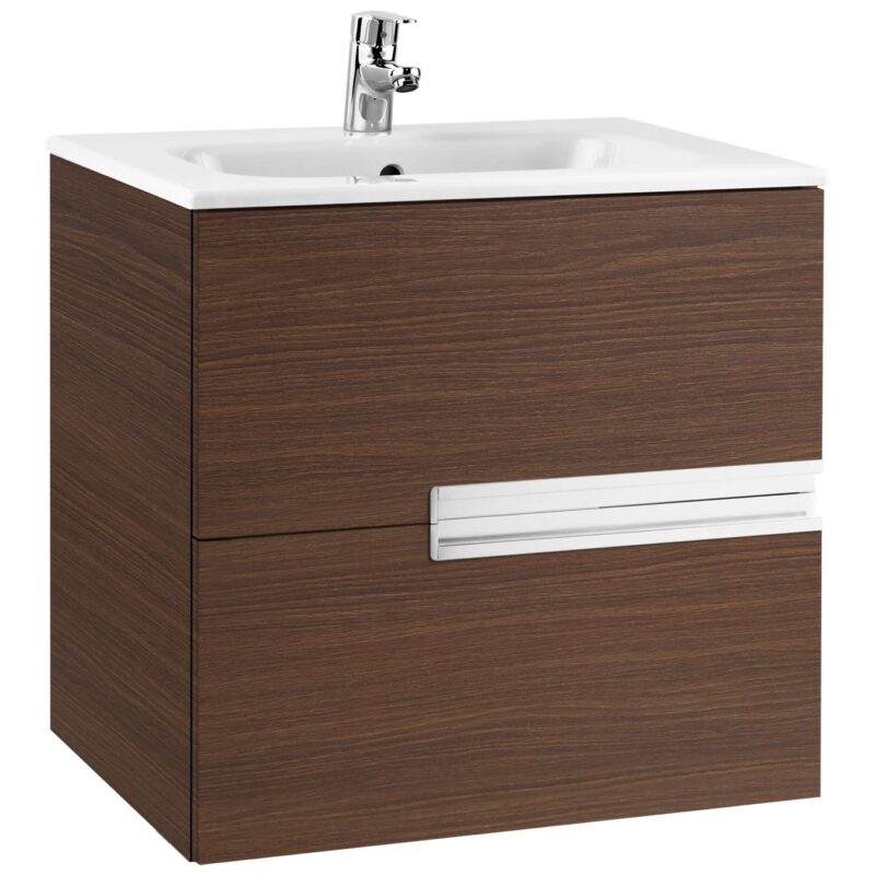 Roca Victoria-N 700mm Base Unit & Basin Wenge