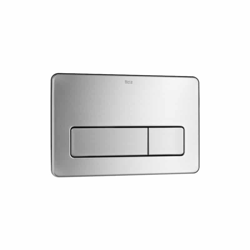 Roca PL3 Vandal-Proof Stainless Steel Dual Flush Operating Plate