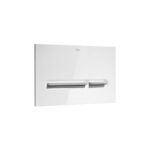 Roca PL5 Dual Flush Operating Plate White/Grey