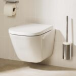 Roca The Gap CleanRim Wall Hung WC Pan with Luxury Soft Close Seat