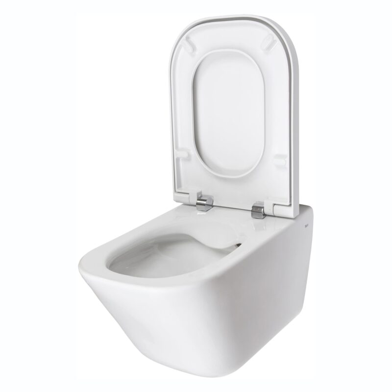 Roca The Gap CleanRim Wall Hung WC Pan White