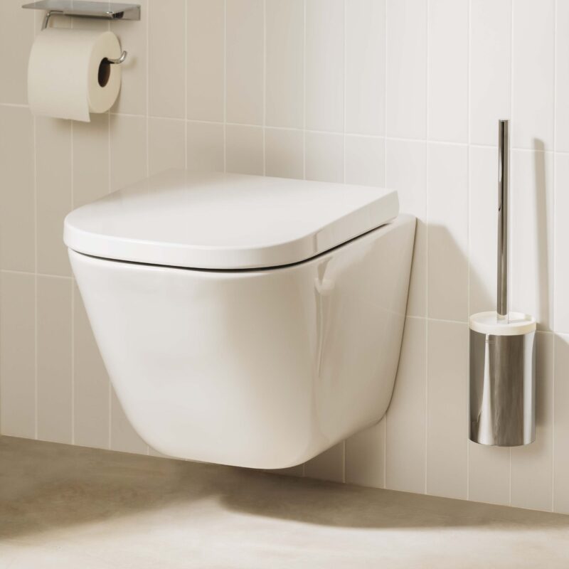 Roca The Gap CleanRim Wall Hung WC Pan White