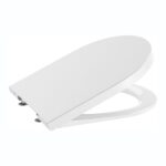 Roca Inspira Round Soft Close Toilet Seat White