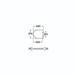 Roca Inspira Round Soft Close Toilet Seat White