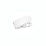 Roca The Gap Square Compact Soft Close Toilet Seat White