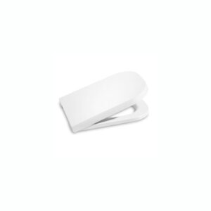 Roca The Gap Square Compact Soft Close Toilet Seat White