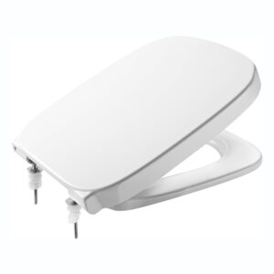 Roca Debba Square Soft Close Toilet Seat with Top Fixing Hinges