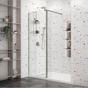 Roman Haven Select 10mm Chrome 760mm Wetroom Panel