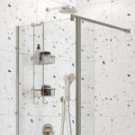 Roman Haven Select 10mm Chrome 800mm Wetroom Panel