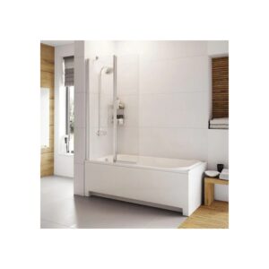 Roman Haven6 1500mm x 910mm Inward Folding Bath Screen Chrome