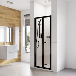 Roman Haven6 800mm Bi-Fold Shower Door Black