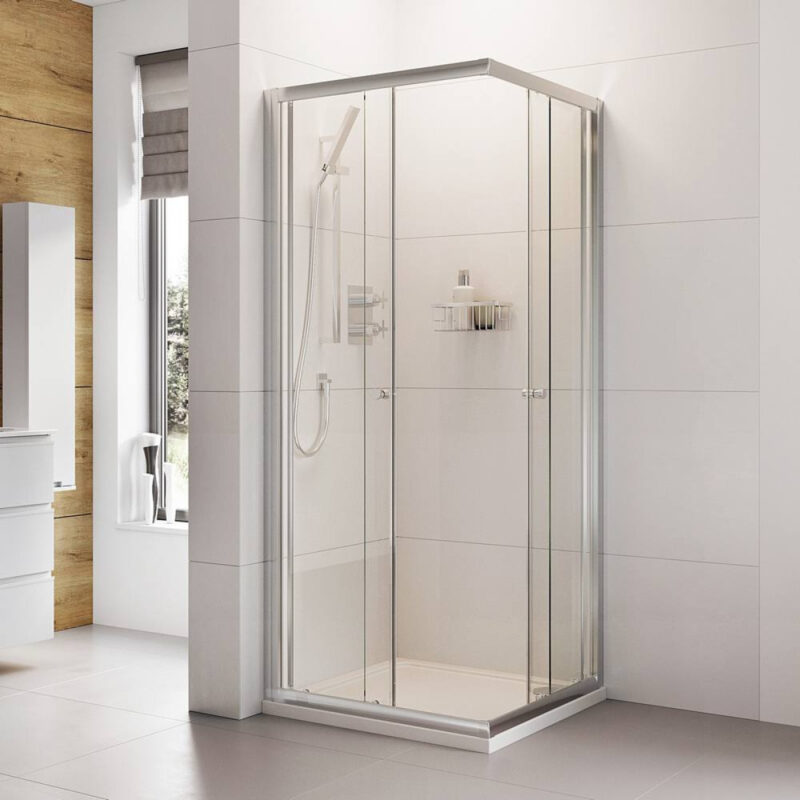 Roman Haven6 1000 x 1000mm Corner Entry Shower Enclosure