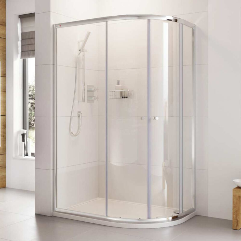 Roman Haven6 2 Door Offset Quadrant 900 x 1200mm Shower Enclosure Roman Haven6 2 Door Offset Quadrant 900 x 1200mm Shower Enclosure