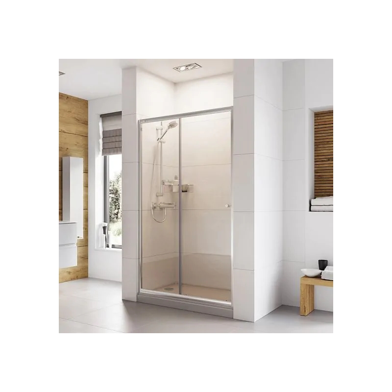 Roman Haven6 Sliding Shower Door 1200mm Chrome Roman Haven6 Sliding Shower Door 1200mm Chrome