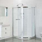 Roman Haven6 Single Door 800 x 1000mm Offset Quadrant Shower Enclosure