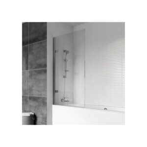 Roman Haven8 1500mm x 835mm Hinged Left Handed Bath Screen Chrome