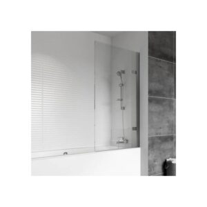 Roman Haven8 1500mm x 835mm Hinged Right Handed Bath Screen Chrome