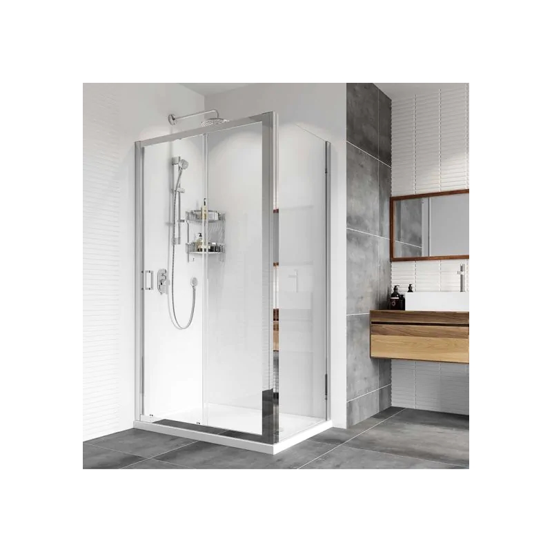 Roman Haven8 Side Panel 900mm Chrome Roman Haven8 Side Panel 900mm Chrome