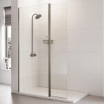 Roman Haven Select 8mm Gunmetal Grey 800mm Wetroom Panel
