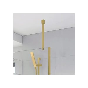 Roman Haven Select Square Low Level Ceiling Brace Kit Brushed Brass