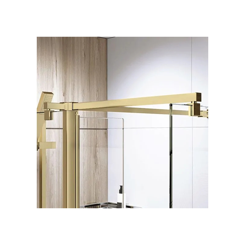 Roman Haven Select Square Side Panel Brace Kit Brushed Brass Roman Haven Select Square Side Panel Brace Kit Brushed Brass
