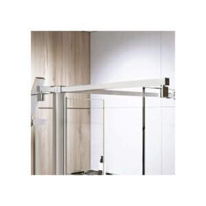 Roman Haven Square Side Panel Brace Kit Brushed Nickel