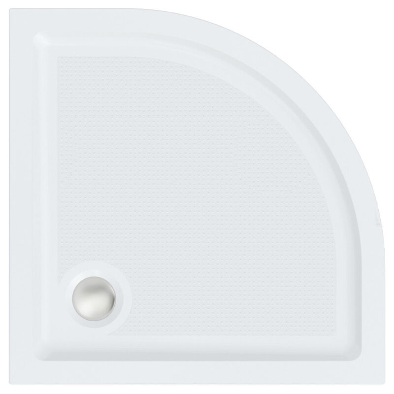 Roman Anti Slip 900 x 900mm Quadrant Shower Tray & Waste