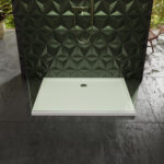 Roman Anti Slip 1000 x 900mm Rectangular Shower Tray & Waste