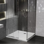 Roman Anti Slip 800 x 800mm Square Shower Tray & Waste