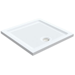Roman Anti Slip 900 x 900mm Square Shower Tray & Waste
