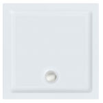 Roman Anti Slip 900 x 900mm Square Shower Tray & Waste