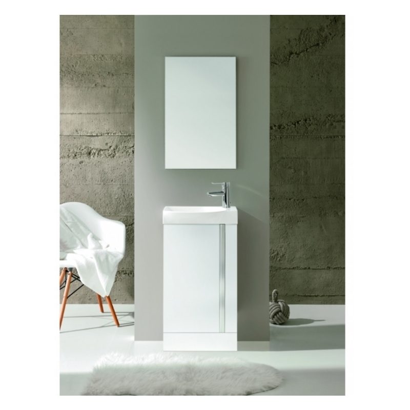 Royo Elegance Floorstanding Cloakroom Unit Pack White