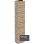 Royo Vida Anthracite Tall Wall Unit