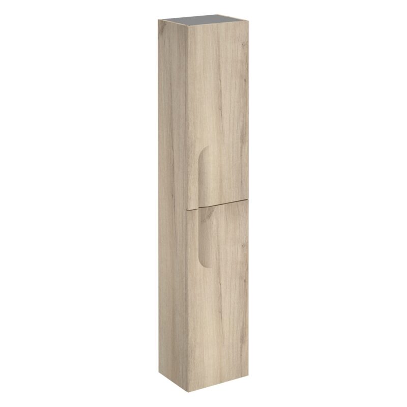 Royo Vitale Tall Wall Unit Light Oak
