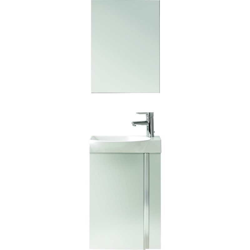 Royo Elegance Wall Hung Cloakroom Unit Pack White