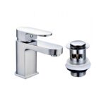 Sagittarius Ancona Monobloc Basin Mixer Tap Chrome