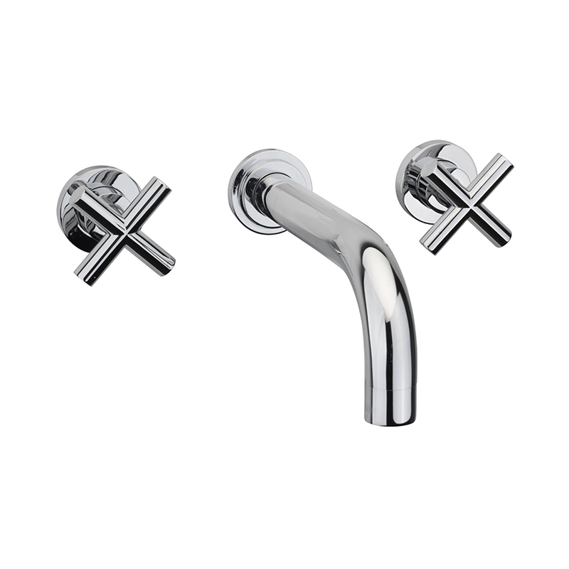 Sagittarius Avant Wall Mounted 3 Hole Basin Mixer Sagittarius Avant Wall Mounted 3 Hole Basin Mixer