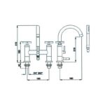 Sagittarius Avant H Type Bath Shower & Kit