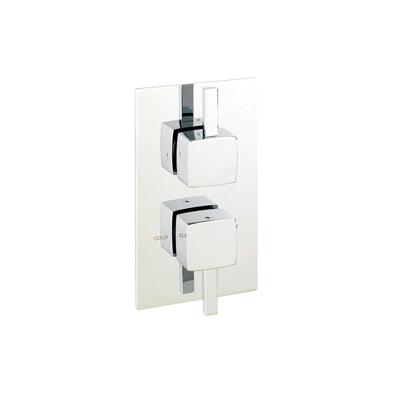 Sagittarius Axis Concealed Thermostatic Shower Valve, ABS Plate