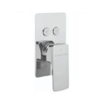 Sagittarius Blade Concealed Push Button Thermostatic Shower Valve Chrome
