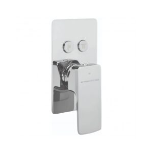 Sagittarius Blade Concealed Push Button Thermostatic Shower Valve Chrome
