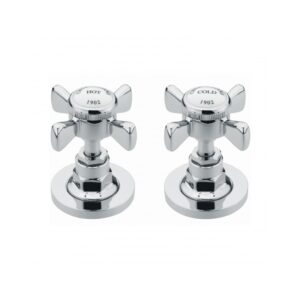Sagittarius Churchman 3/4" Deck Mounted Side Valves Chrome
