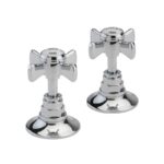 Sagittarius Churchman 3/4" Deck Mounted Side Valves Chrome