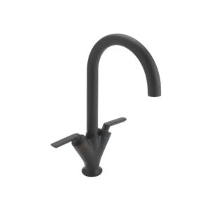 Sagittarius Coda Lever Monobloc Sink Mixer Tap Black